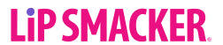 Lip Smacker logo in pink on a white background